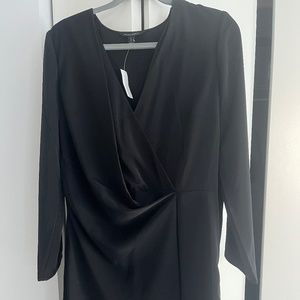 Black cocktail dress